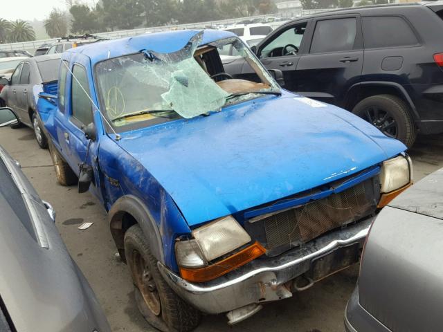 1FTZR15XXYPA57947 - 2000 FORD RANGER SUP BLUE photo 1