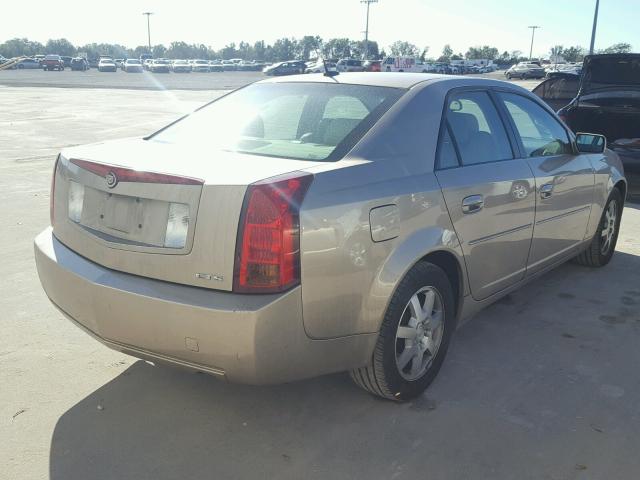 1G6DP577X60116606 - 2006 CADILLAC CTS HI FEA GOLD photo 4