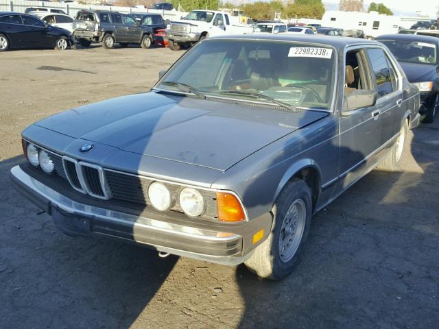 WBAFH8400F0636631 - 1985 BMW 735 I AUTO BLUE photo 2