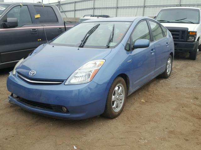 JTDKB20U797830108 - 2009 TOYOTA PRIUS BLUE photo 2