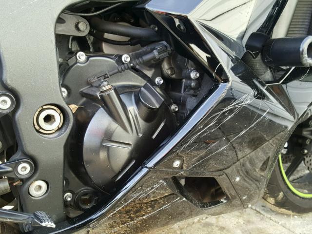 JKAZX4P187A013313 - 2007 KAWASAKI ZX600 P BLACK photo 7