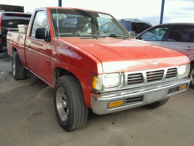 1N6SD11S9SC451249 - 1995 NISSAN TRUCK E/XE RED photo 1