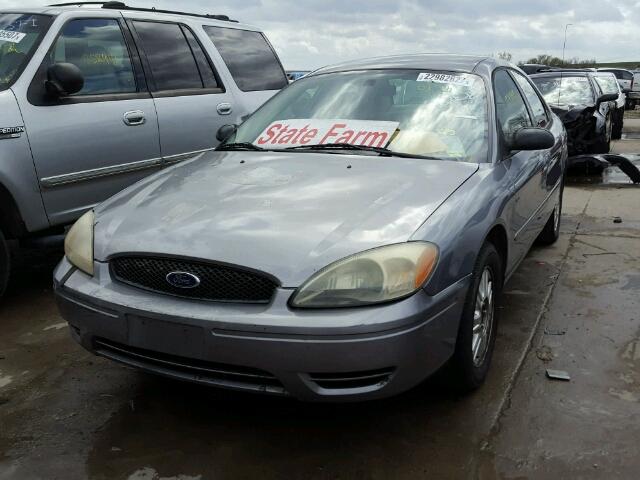 1FAFP53U16A262491 - 2006 FORD TAURUS GRAY photo 2