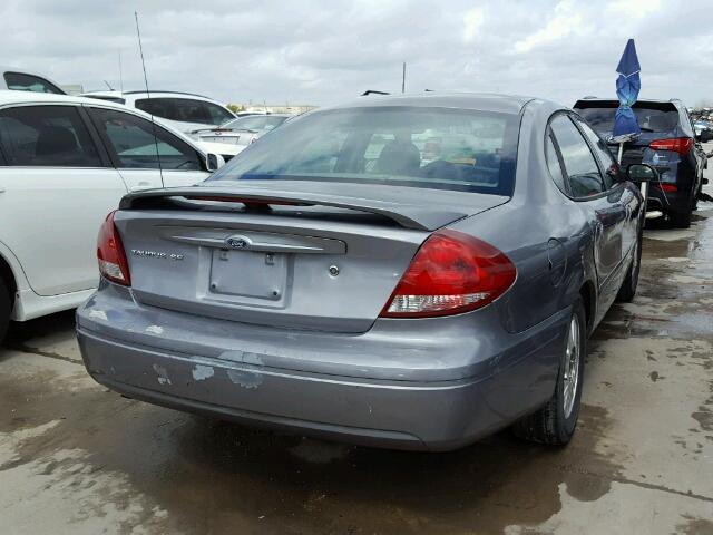 1FAFP53U16A262491 - 2006 FORD TAURUS GRAY photo 4