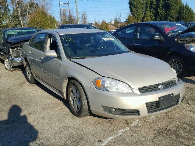 2G1WG5EK0B1183851 - 2011 CHEVROLET IMPALA LT GOLD photo 1