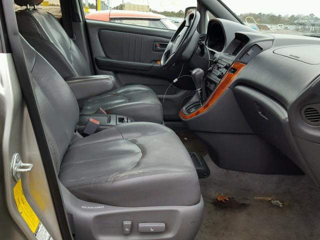 JT6HF10U9Y0152887 - 2000 LEXUS RX 300 GRAY photo 5