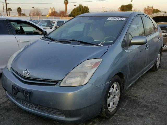 JTDKB22U840027869 - 2004 TOYOTA PRIUS GREEN photo 2