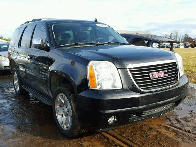 1GKFK13057J356118 - 2007 GMC YUKON BLACK photo 1