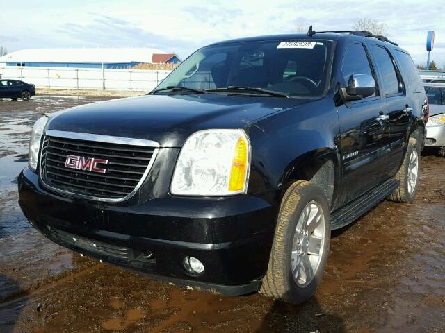 1GKFK13057J356118 - 2007 GMC YUKON BLACK photo 2