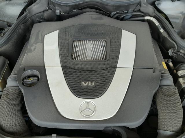 WDBRF52H96A906896 - 2006 MERCEDES-BENZ C GENERATI WHITE photo 7