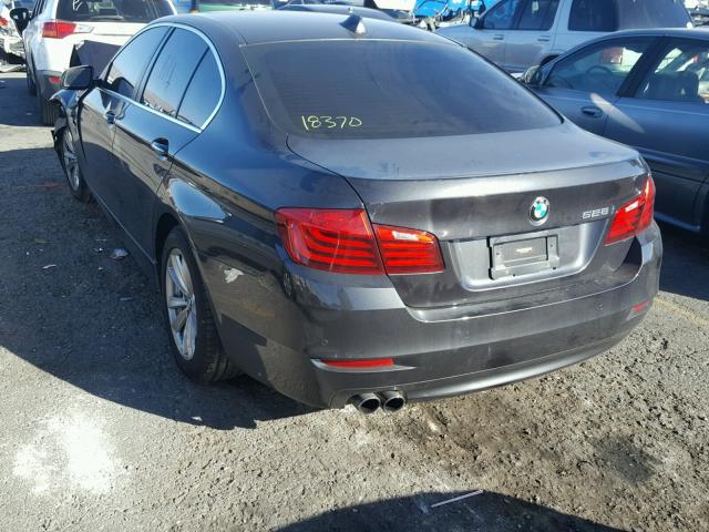 WBA5A5C57ED512374 - 2014 BMW 528 I GRAY photo 3