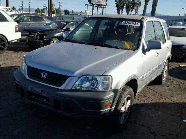 JHLRD18631C045561 - 2001 HONDA CR-V EX SILVER photo 2