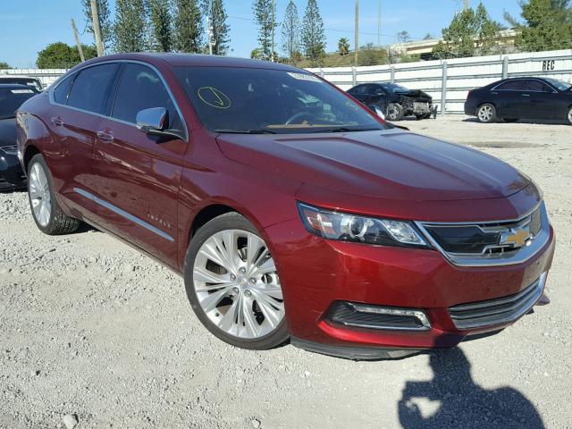 2G1145S38G9202171 - 2016 CHEVROLET IMPALA LTZ RED photo 1