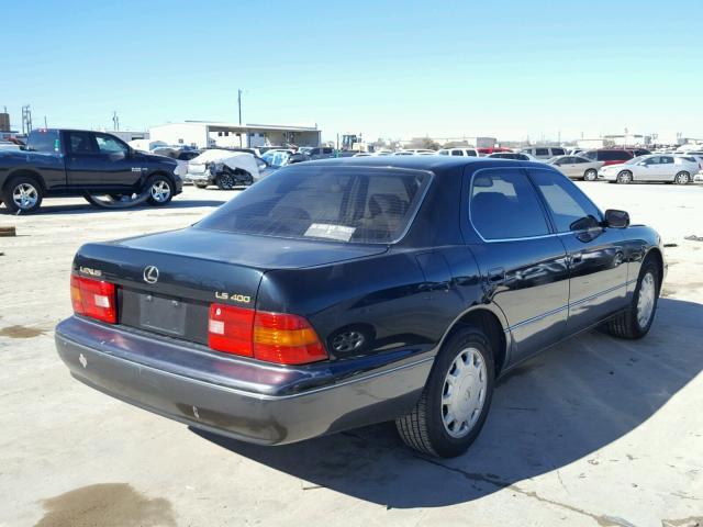 JT8UF22E0S0001719 - 1995 LEXUS LS 400 BLACK photo 4