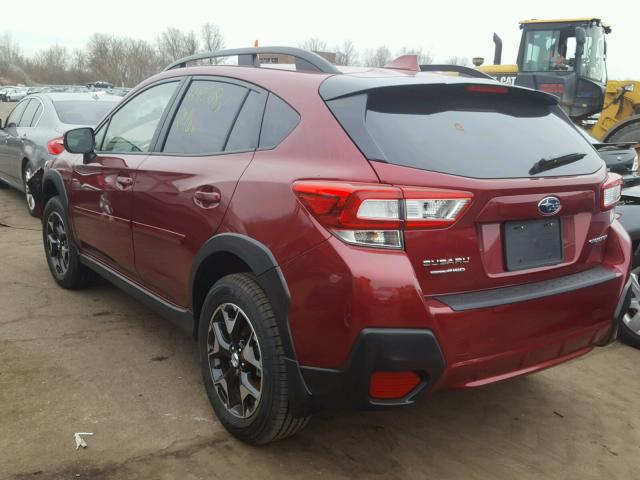 JF2GTABCXJ9245308 - 2018 SUBARU CROSSTREK RED photo 3