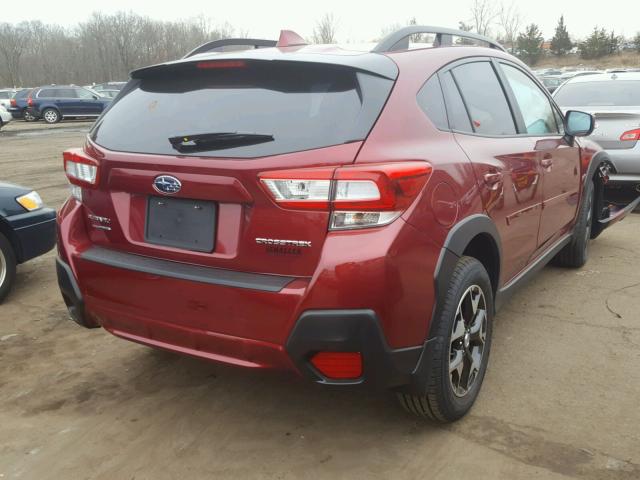 JF2GTABCXJ9245308 - 2018 SUBARU CROSSTREK RED photo 4