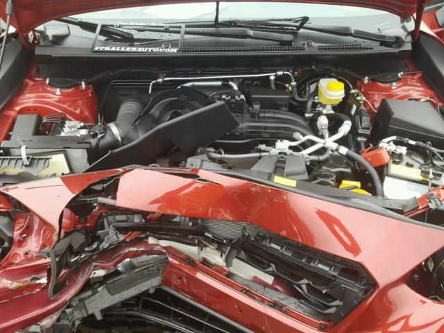 JF2GTABCXJ9245308 - 2018 SUBARU CROSSTREK RED photo 7