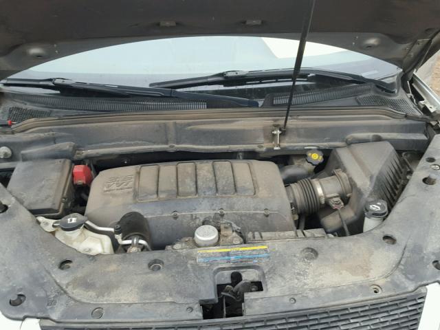 1GKLVMED5AJ145634 - 2010 GMC ACADIA SLT SILVER photo 7