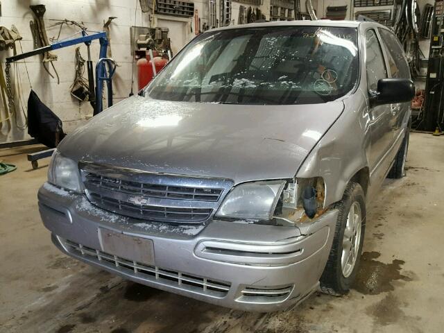 1GNDX13E54D230682 - 2004 CHEVROLET VENTURE LU SILVER photo 2