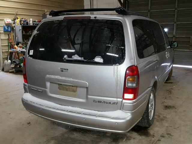 1GNDX13E54D230682 - 2004 CHEVROLET VENTURE LU SILVER photo 4