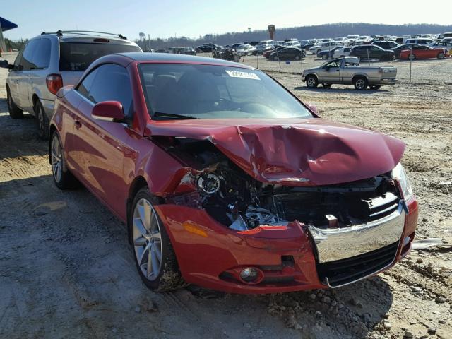 WVWDB71F17V041113 - 2007 VOLKSWAGEN EOS 3.2L S RED photo 1