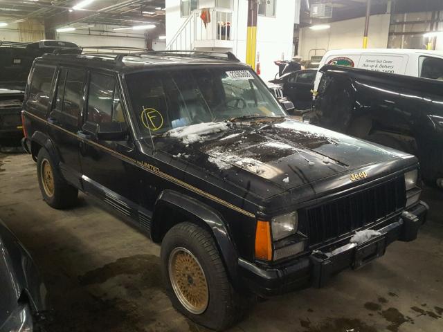 1J4FJ78S2NL100011 - 1992 JEEP CHEROKEE L BLACK photo 1