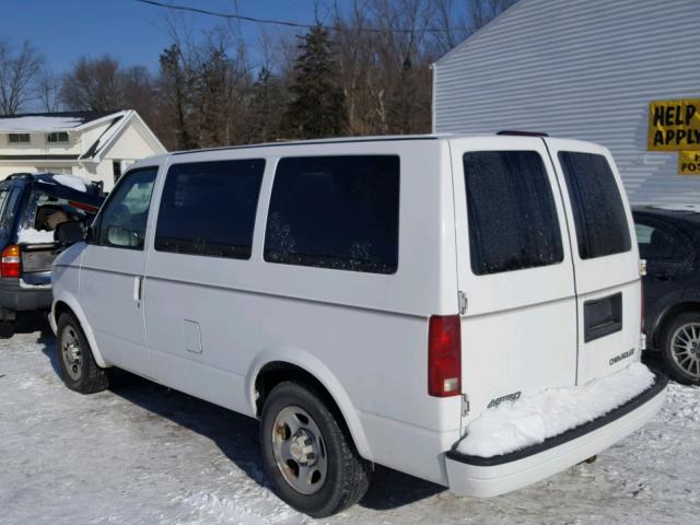 1GNDM19X05B117382 - 2005 CHEVROLET ASTRO WHITE photo 3