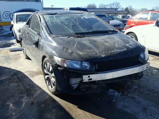 2HGFG12859H530053 - 2009 HONDA CIVIC EX შავი ფოტო 1