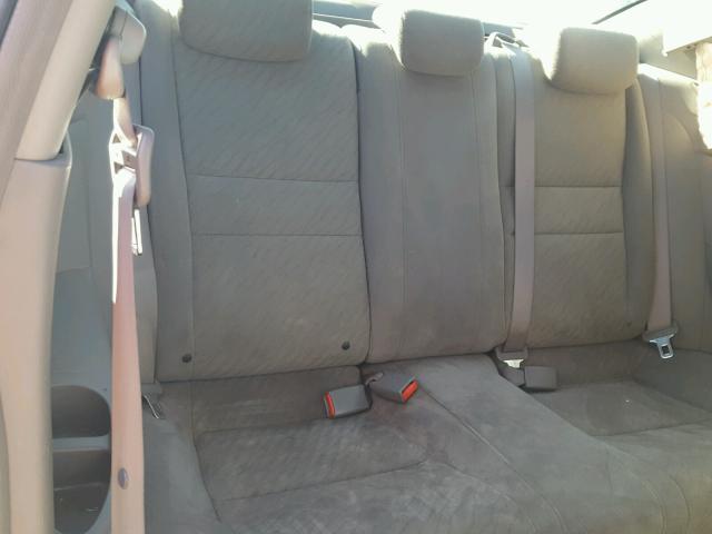 2HGFG12859H530053 - 2009 HONDA CIVIC EX შავი ფოტო 6