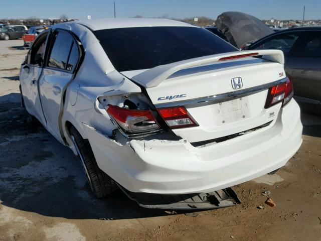 2HGFB6E53EH701258 - 2014 HONDA CIVIC SI WHITE photo 10