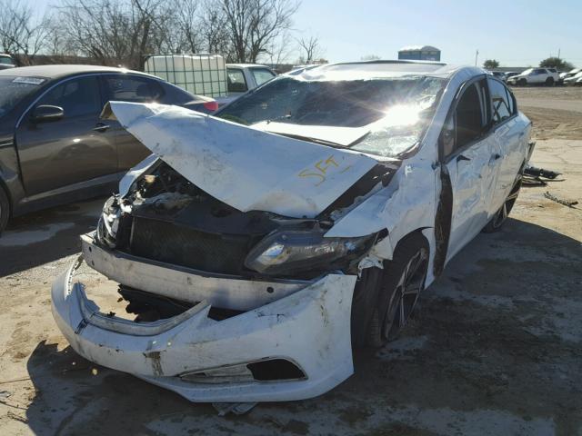 2HGFB6E53EH701258 - 2014 HONDA CIVIC SI WHITE photo 2