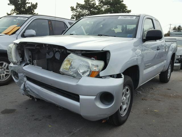 5TETX22N87Z346997 - 2007 TOYOTA TACOMA ACC SILVER photo 2