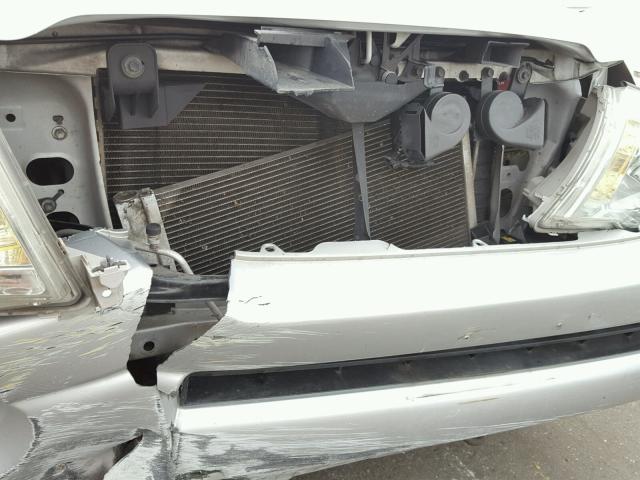 5TETX22N87Z346997 - 2007 TOYOTA TACOMA ACC SILVER photo 9