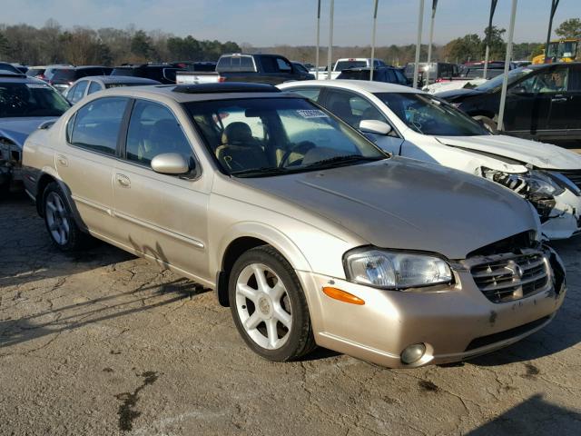 JN1CA31D0YT766773 - 2000 NISSAN MAXIMA GLE GOLD photo 1