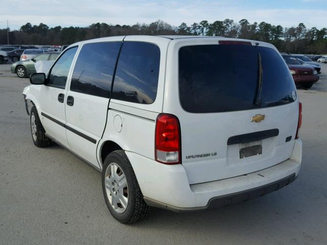 1GNDU23158D161042 - 2008 CHEVROLET UPLANDER L WHITE photo 3