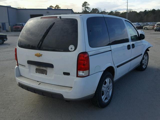 1GNDU23158D161042 - 2008 CHEVROLET UPLANDER L WHITE photo 4