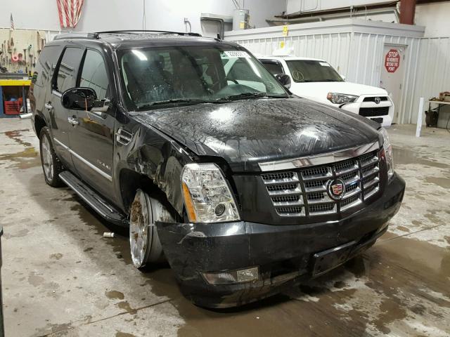 1GYS4BEFXCR142534 - 2012 CADILLAC ESCALADE L BLACK photo 1