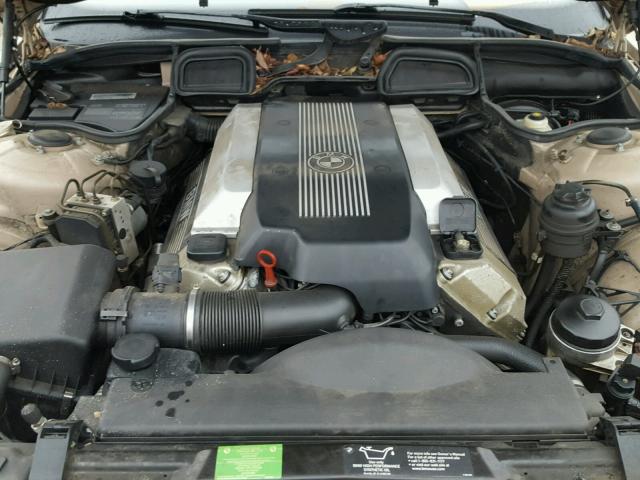 WBAGH83491DP27133 - 2001 BMW 740 IL GOLD photo 7