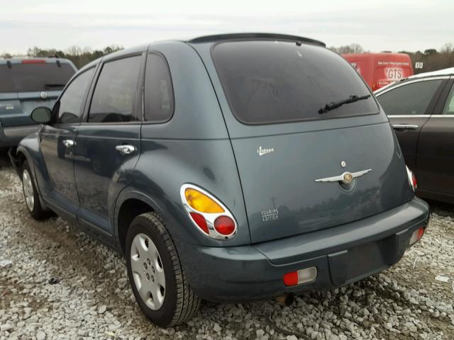 3A4FY58B86T214889 - 2006 CHRYSLER PT CRUISER TEAL photo 3