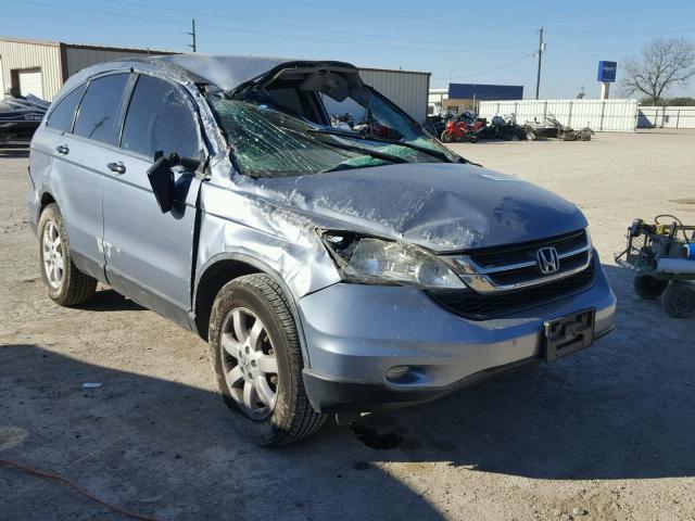 5J6RE3H4XBL042754 - 2011 HONDA CR-V SE BLUE photo 1