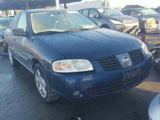 3N1CB51DX6L470704 - 2006 NISSAN SENTRA 1.8 BLUE photo 1