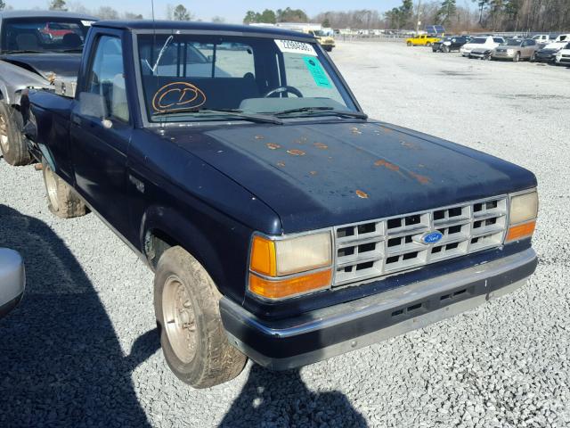 1FTCR10A3KUA40070 - 1989 FORD RANGER BLUE photo 1