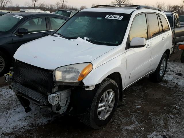 JTEGH20V830108476 - 2003 TOYOTA RAV4 WHITE photo 2