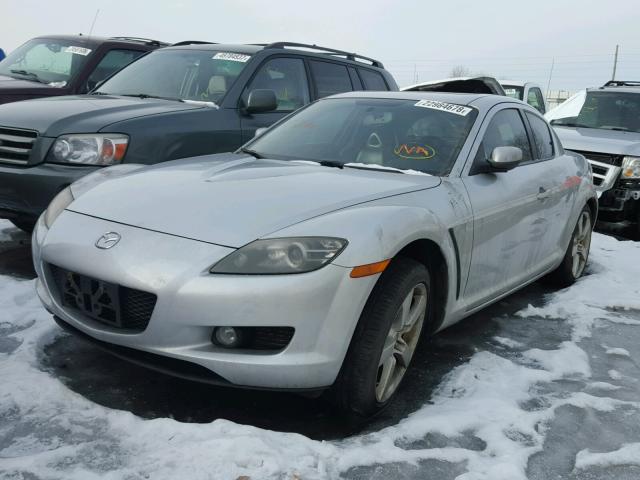 JM1FE173340117918 - 2004 MAZDA RX8 SILVER photo 2