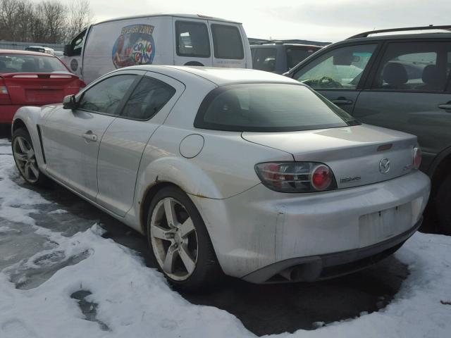 JM1FE173340117918 - 2004 MAZDA RX8 SILVER photo 3