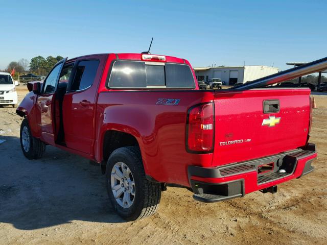 1GCGSCEN7H1240036 - 2017 CHEVROLET COLORADO L RED photo 3