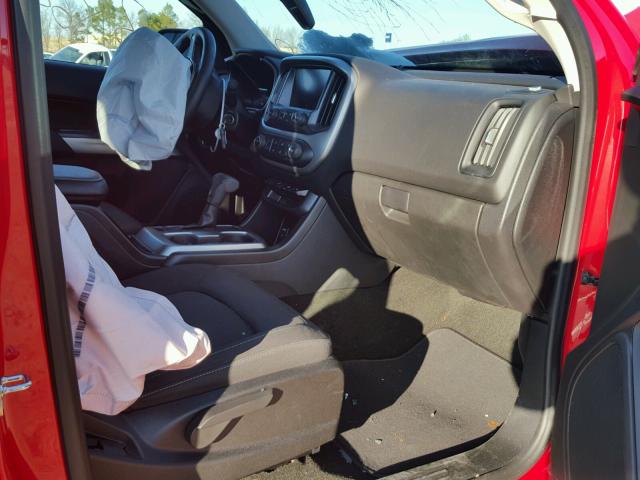 1GCGSCEN7H1240036 - 2017 CHEVROLET COLORADO L RED photo 5