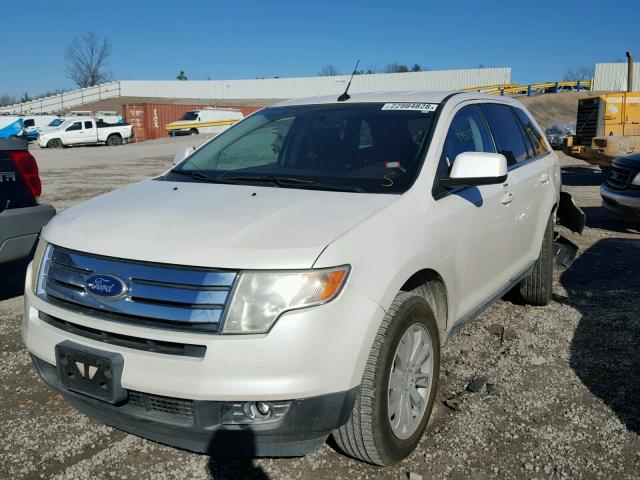 2FMDK3KC3ABB62091 - 2010 FORD EDGE LIMIT WHITE photo 2