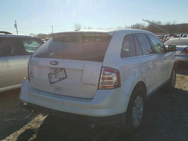 2FMDK3KC3ABB62091 - 2010 FORD EDGE LIMIT WHITE photo 4