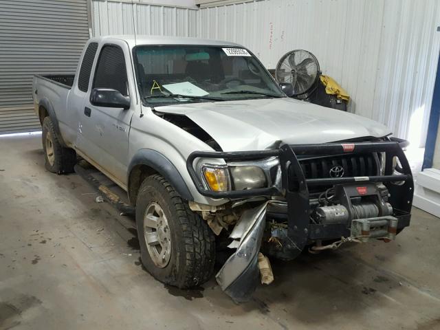 5TEWN72NX3Z216729 - 2003 TOYOTA TACOMA XTR SILVER photo 1